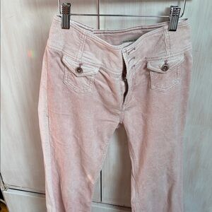 Pilcro and the Letterpress Pink Corduroy Pants 26P